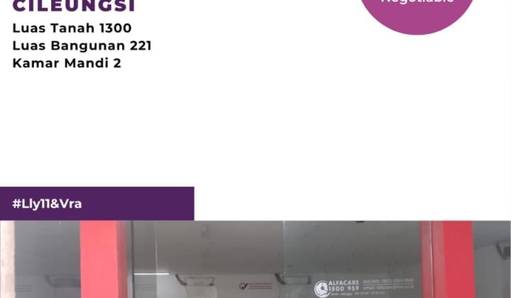 Disewa Ruko Paling Strategis,sip Pakai Di Jln Utama Cileungsi