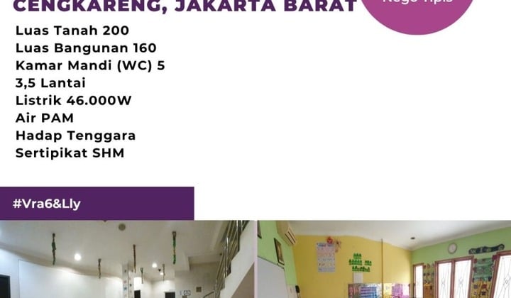 Dijual Murah Ruko Gandeng,bagus,siap Pakai Di Cengkareng jakarta