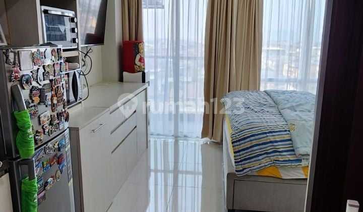 Green Sedayu Studio Apartment for Rent, Furnished, Suitable for Flight Attendants.