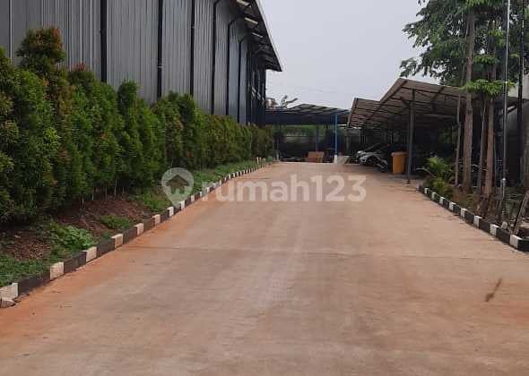 Jual Gudang Besar 1,36Ha Bagus Plus Kantor di Kedaung, Peternakan