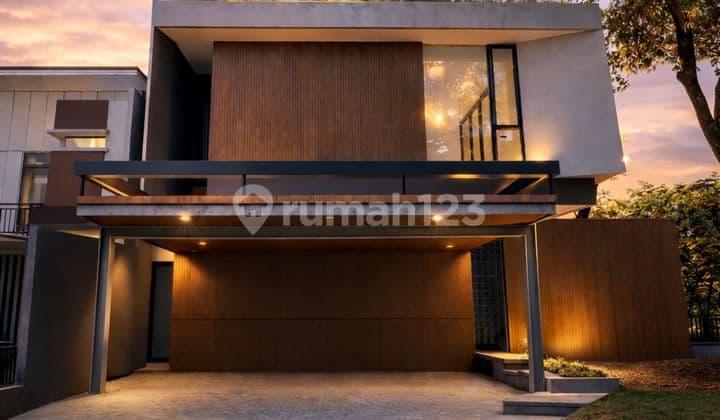 Rumah Arsitek Design Foresta BSD Brand New Siap Huni