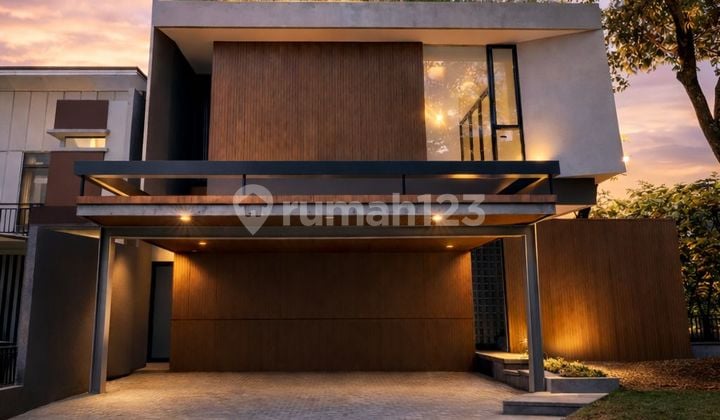 Rumah Arsitek Design Foresta BSD Brand New Siap Huni