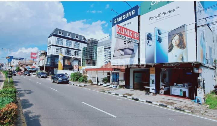 Dijual Murah Ruko + Tanah di Jl. Jendral Sudirman Pangkal Pinang