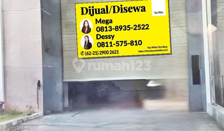 Dijual Gudang di Pergudangan Bizpoint bisa Masuk Container