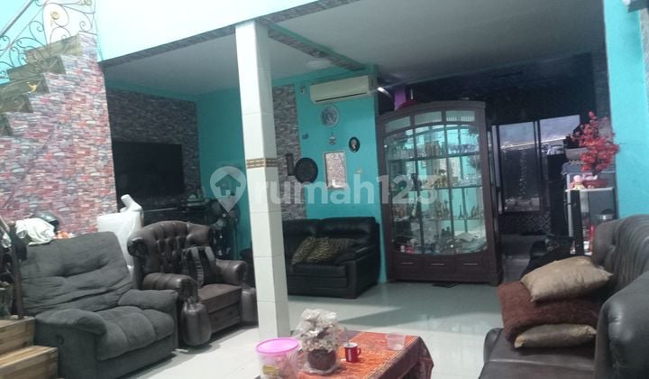 Rumah Murah Sudah Renovasi Dengan Cealing 7 M Di Duta Bumi 3 Kota Harapan Indah Bekasi