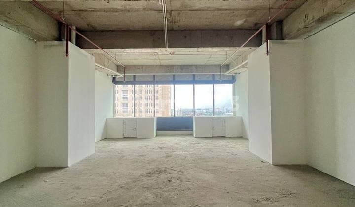 Ruang Kantor Satoria Office Tower Lt 18 Golf View Bare Finished
