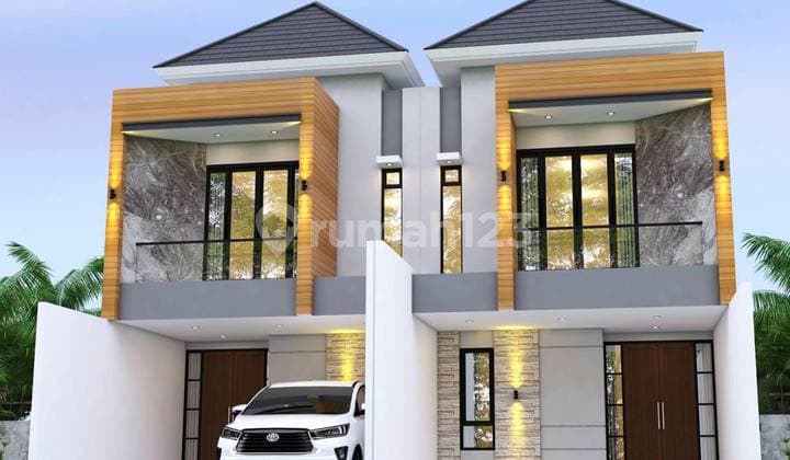 Rumah Baru Modern Kendangsari 2 LT Hadap Selatan Dekat Uk Petra