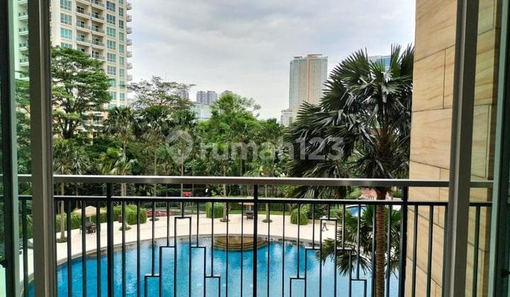 Apartemen Pakubuwono View 2 Kamar Tidur Bagus Semi Furnished