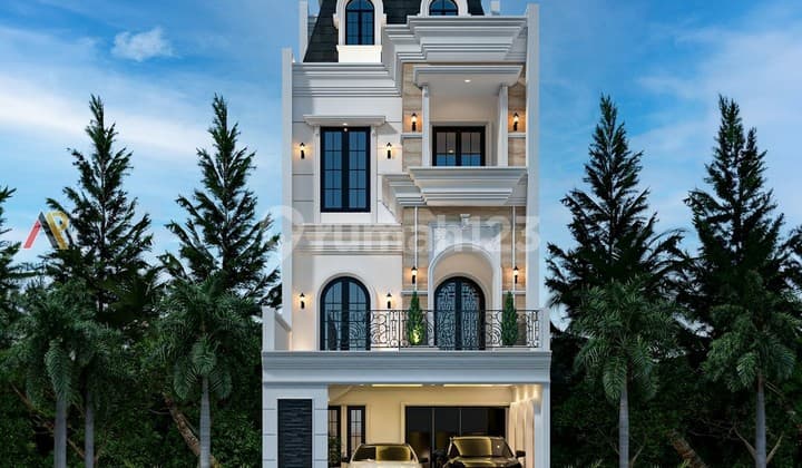 Rumah Mewah 4 Lantai Dekat Tol Andara Jagakarsa Jakarta Selatan