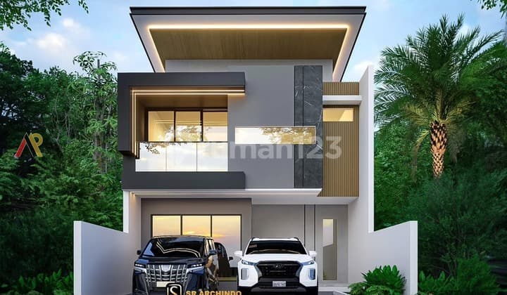 New Cluster Konsep Kontemporer House Margonda Pusat Kota Depok