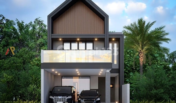 Cluster Konsep Scandinavian Attic Room Margonda Pusat Kota Depok