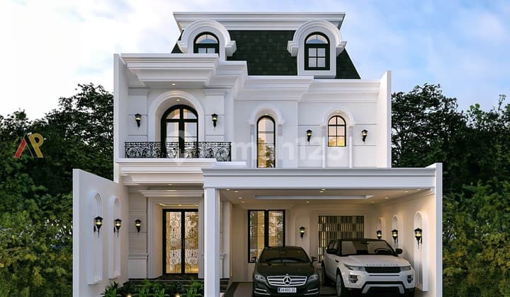 Rumah di Komplek Private Pool Ada Rooftop Dekat TOL Antasari Jagakarsa