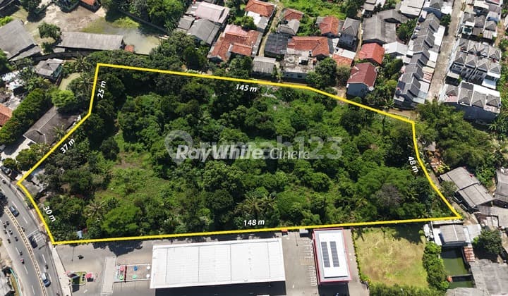 Dijual Cepat Tanah Luas 9.620m2 Di Pinggir Jalan Raya Parung - Bogor