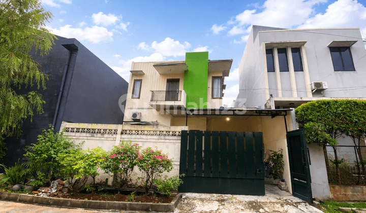 Semi-Furnished House in Cinere, Area 153M2, Near Brigif Toll Road