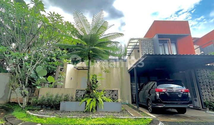 Rumah Modern Siap Huni di Pondok Cabe Posisi Hook Lingkungan Nyaman
