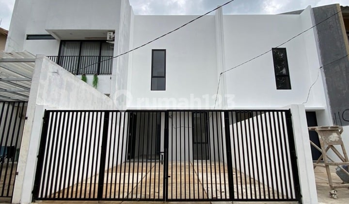 Rumah Baru Minimalis di Cinere Layout Rapi Siap Huni