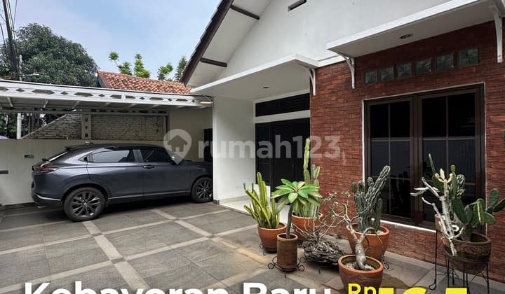 Rumah Bagus Semi Furnished SHM Kebayoran Baru, Jakarta Selatan