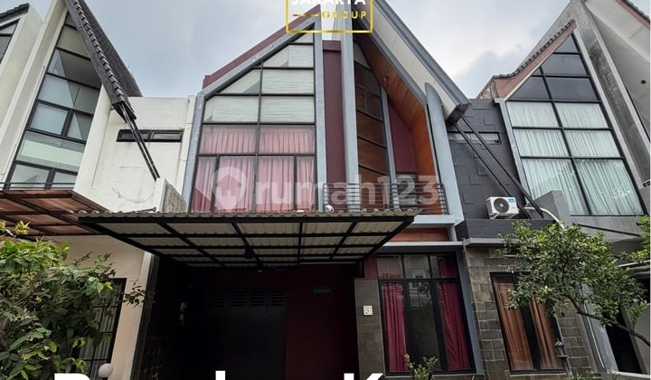 Full Furnished, Rumah, 2 Lantai, SHM, Siap Huni