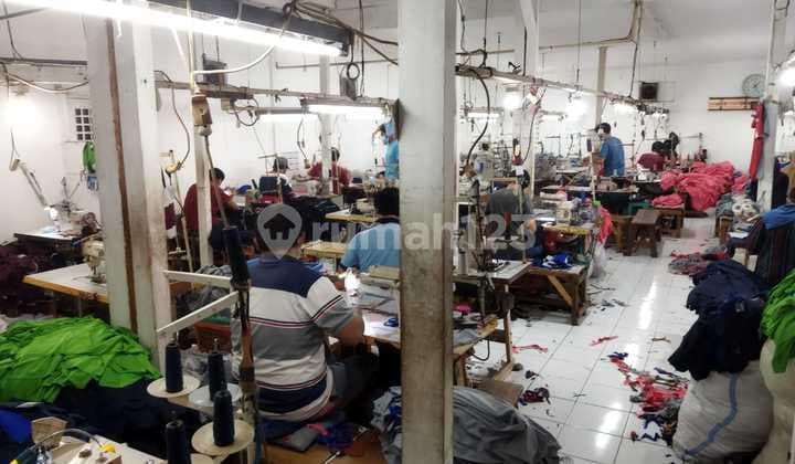 Dijual Rumah Pabrik Konveksi 2 Lantai Area Pharmindo Cimahi