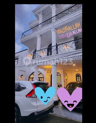 Rumah Dijual Area Antapani Lokasi Mainroad Komplek Elite 3 Lantai SHM