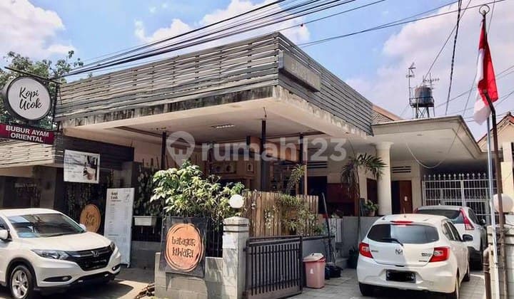 Rumah Siap Huni Mainroad Dekat Gedung Sate Strategis Cocok Cafe Resto