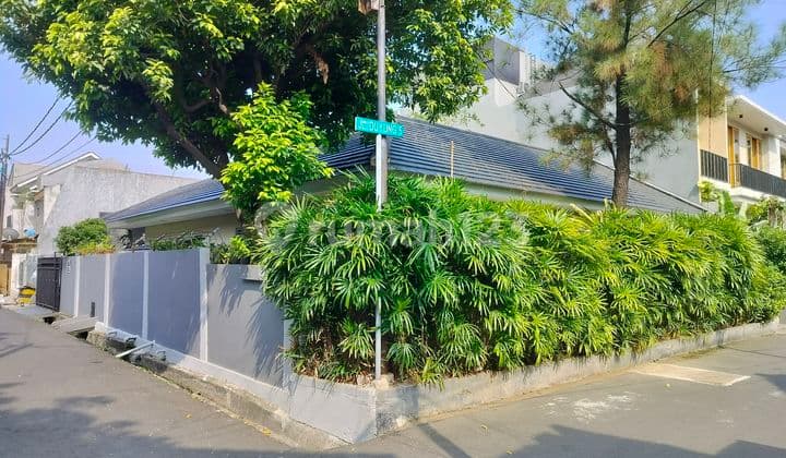 2-story house, 14m wide, with garden and wide road