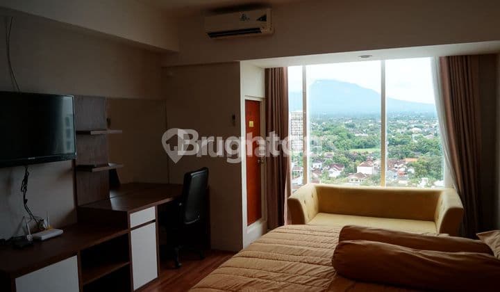 DIJUAL APARTEMEN LENGKAP FURNITURE DI JL PALAGAN TENTARA PELAJAR NGAGLIK SLEMAN YOGYAKARTA