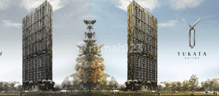 Apartemen Yukata Suites Type 2 Bed Room di Alam Sutera, Strategis