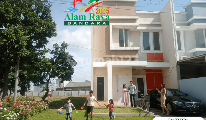 Rumah Baru Siap Huni Siap Proses KPR akses 3 menit Ke tol jorr dan bandara Soetta