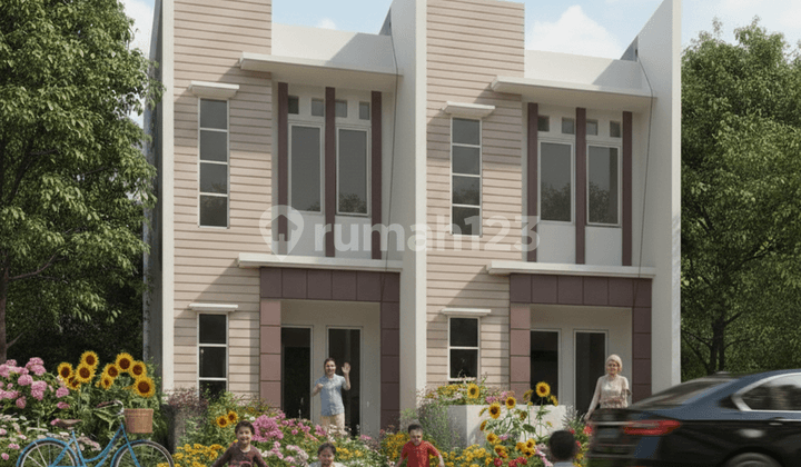 RUMAH 2 LT DI BAWAH HARGA PASARAN DEKAT BANDARA SOETTA & TOL JORR