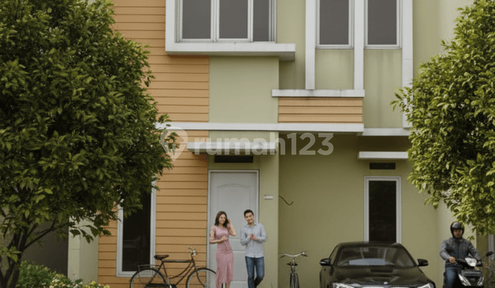 Rumah 2 lt Luas tanah 160m 4kt 3km lokasi dekat Tol Bandara Soetta Free PPN,BPHTB