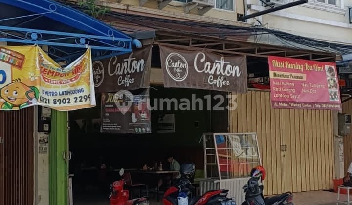 Disewakan Ruko Metro Latimojong Ex Canton Coffee