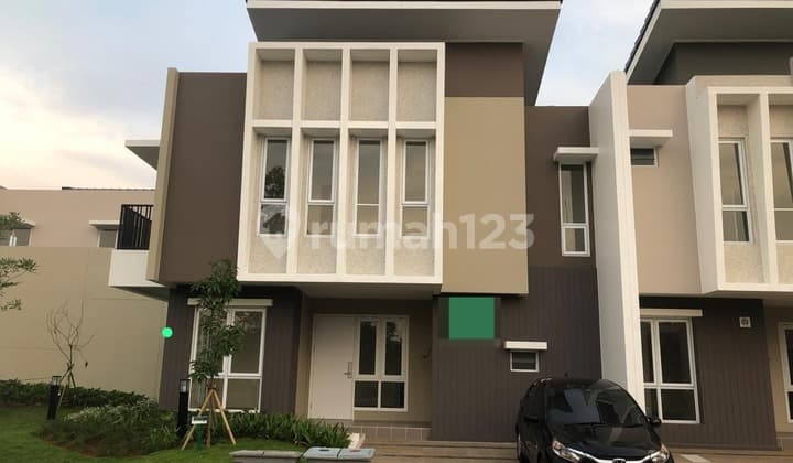 DIJUAL RUMAH CANTIK SEMI FURNISHED VIEW DANAU SYMPHONIA SUMMARECON CLUSTER ROSSINI - GADING SERPONG