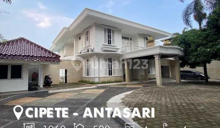 Turun Harga Rumah Mewah Akses Jalan Lebar di Cipete Antasari
