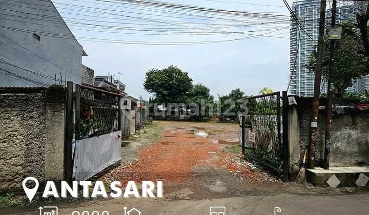 Tanah Luas Hadap Selatan di Antasari