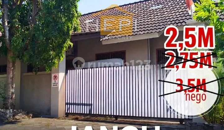 Rumah Mewah Turun Harga di Jangli Semarang Siapa Cepat Dia Dapat