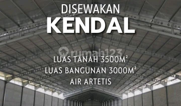 Gudang Baru Gress Siap Pakai Di Kendal Tidak Jauh Dari Jalan Tol