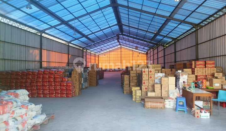 Gudang + Kantor 2 Lantai di Cangkiran Gunungpati Semarang