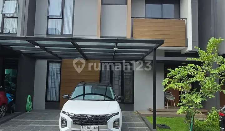 Rumah Modern 2 Lantai Full Furnish Di Cluster Mulberry Summarecon Bekasi