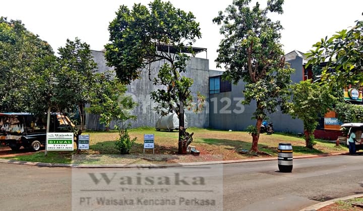 Dijual cepat kavling Hoek cluster Bellevue kota wisata