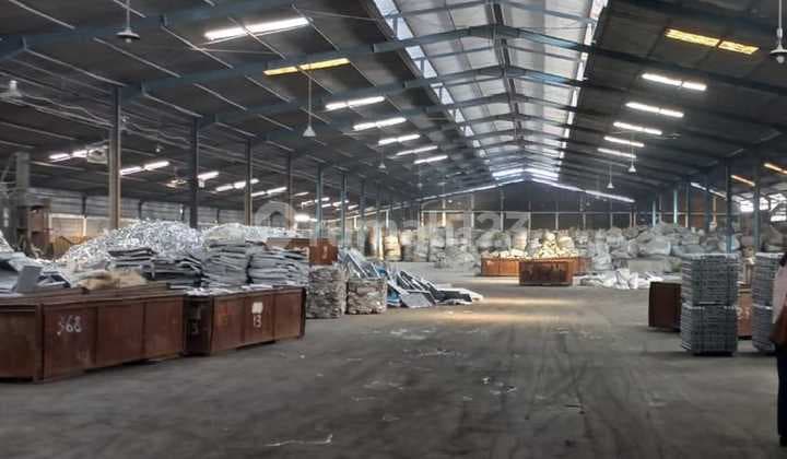 for sale Active metal factory, land area 2.4 hectares, Jatake Industrial Area, Tangerang