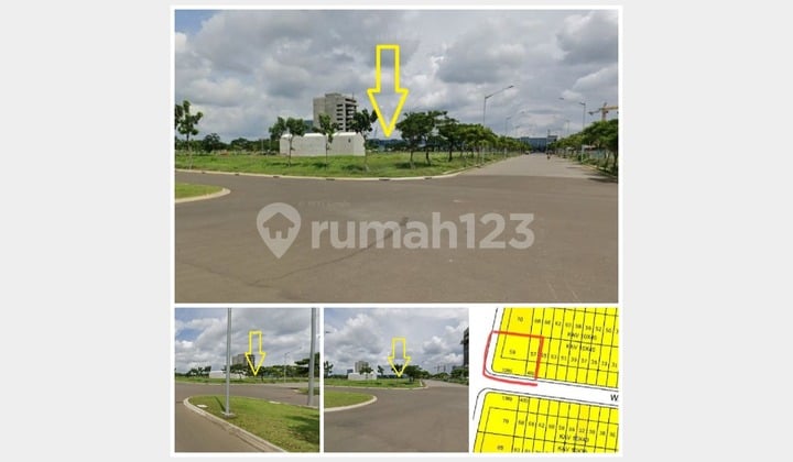 di sewa Tanah luas 1685 meter PIK 2 Tangerang