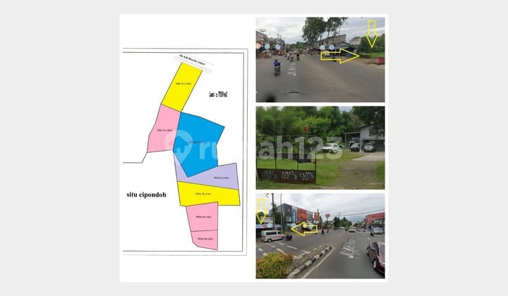 di jual Tanah luas 7539 meter harga di bawah njop jl hasyim ashari Cipondoh Tangerang