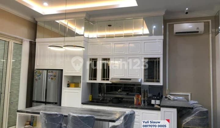 Rumah Cantik Mewah Modern Siap Huni Full Furnished Baru Renovasi Total Taman Permata Buana, Jakarta Barat