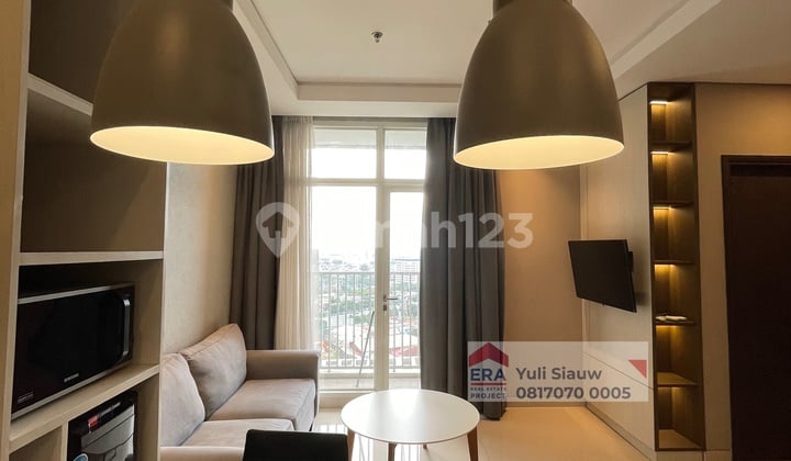 Apartement Ciputra International Puri 2 Br Furnished Bagus Cantik Mewah Puri Indah Dekat Tol