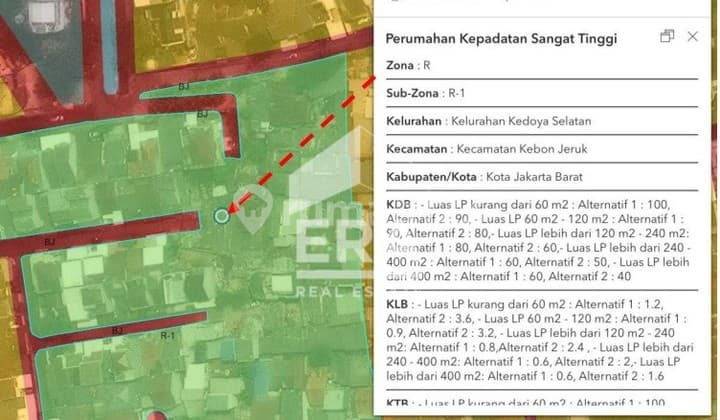 Kavling Tanah Di Komplek Taman Ratu Kebon Jeruk