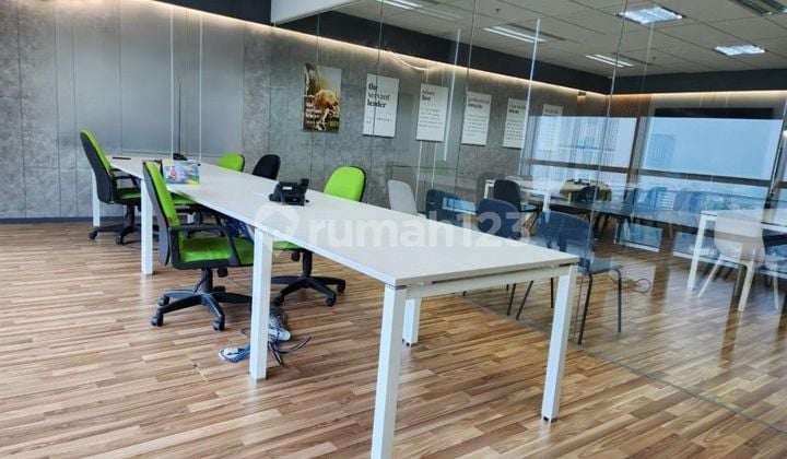 Office Space di Perkantoran Eklusif Furnished Lantai 18 Luas 380 Sqm Ciputra International Puri Jakarta Barat