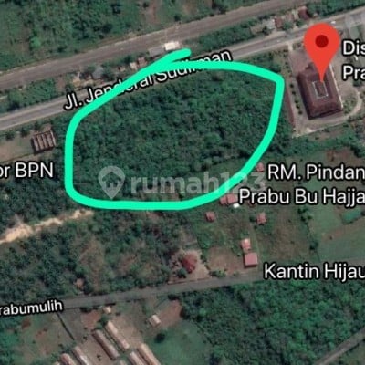 Tanah Dijual Murah di Jl Jend Sudirman Prabumulih Sumsel