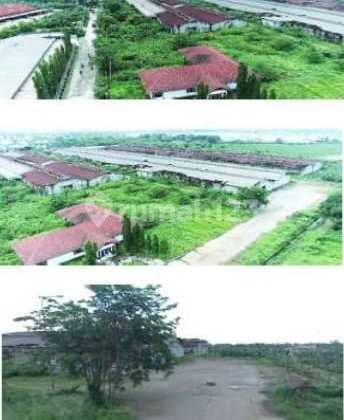 1 Bidang Tanah Beserta Bangunan Di Klari Karawang Jawa Barat Luas 9 Hektar