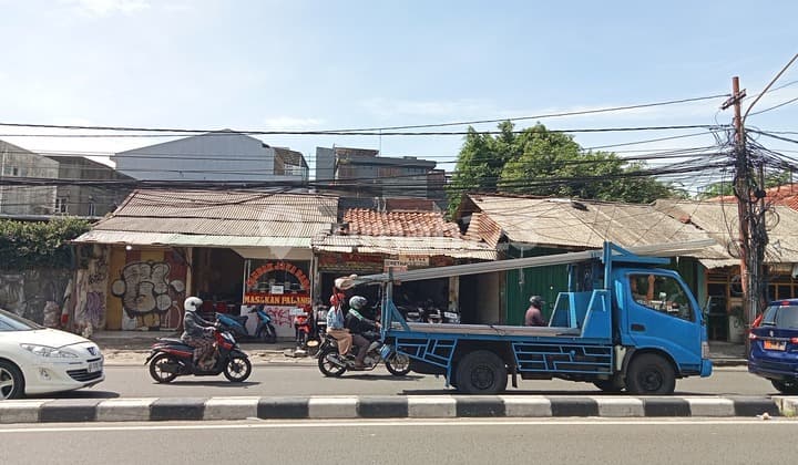 Tanah Pinggir Jalan Raya Palmerah Barat Dekat Binus